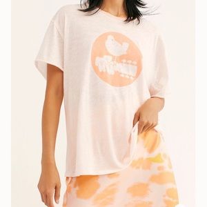 Free People Woodstock graphic tee